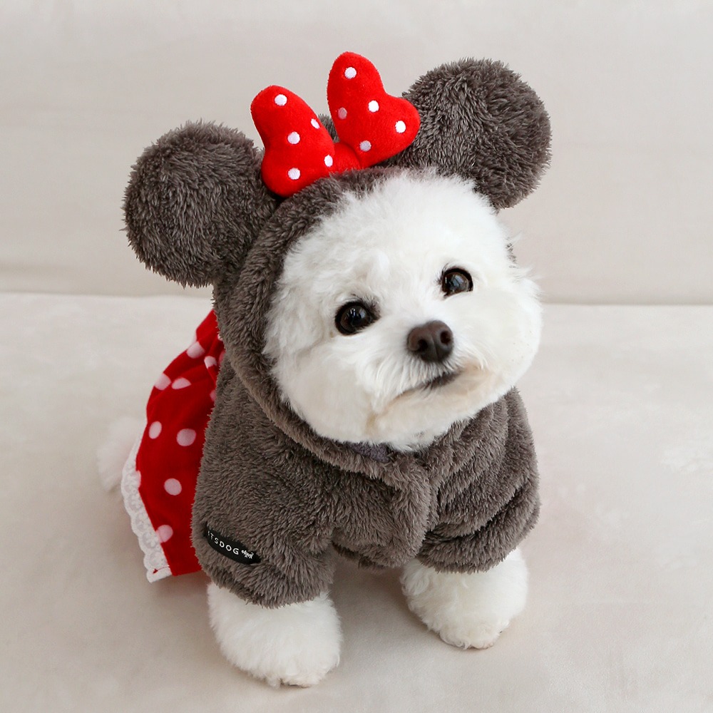 韓国で大人気『ITS DOG』　　　ミニーマウス防寒ジャンパー